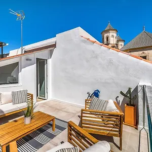 Urban Rose , Superb Private House In Historical Center, With Sunny Rooftop Vakantiehuis
